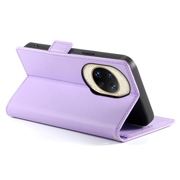 For Huawei nova 14 Ultra Side Buckle Magnetic Frosted Leather Phone Case
