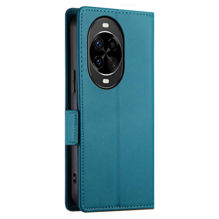 For Huawei nova 14 Pro Side Buckle Magnetic Frosted Leather Phone Case