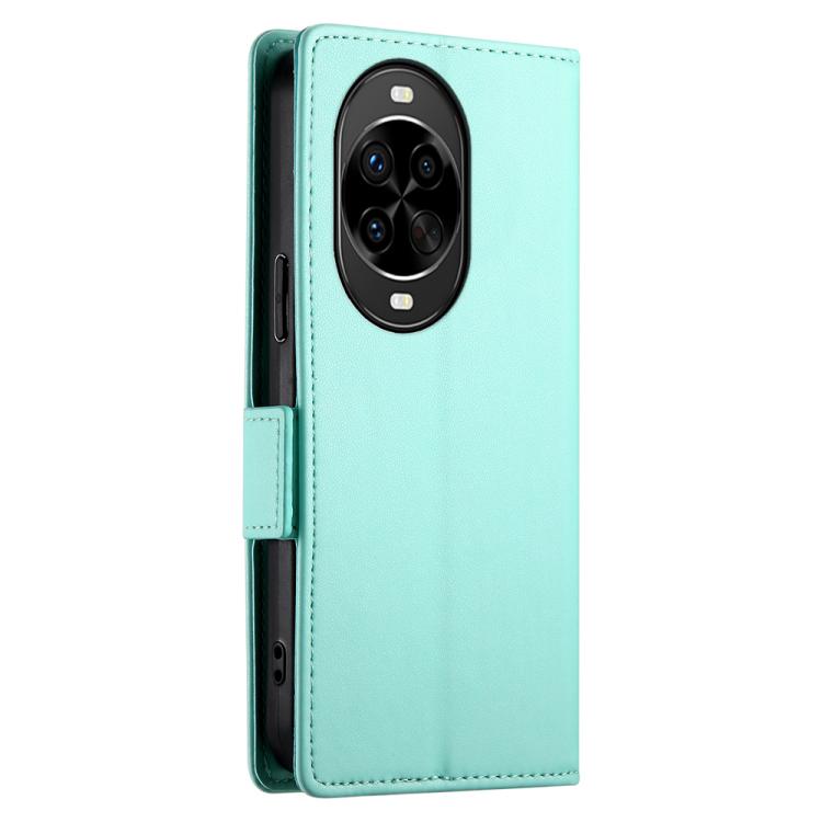 For Huawei nova 14 Pro Side Buckle Magnetic Frosted Leather Phone Case