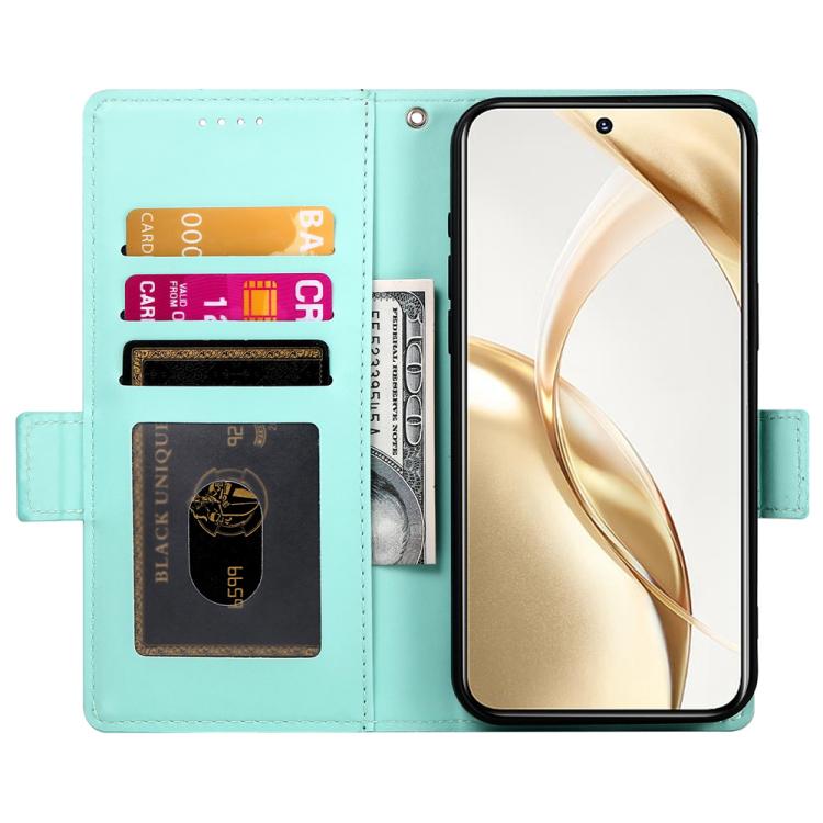For Huawei nova 14 Pro Side Buckle Magnetic Frosted Leather Phone Case