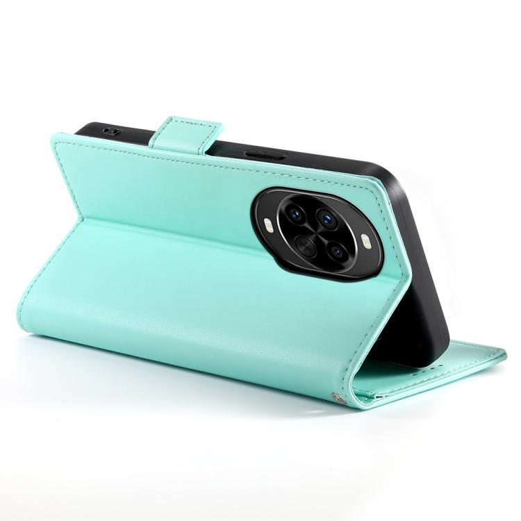 For Huawei nova 14 Pro Side Buckle Magnetic Frosted Leather Phone Case