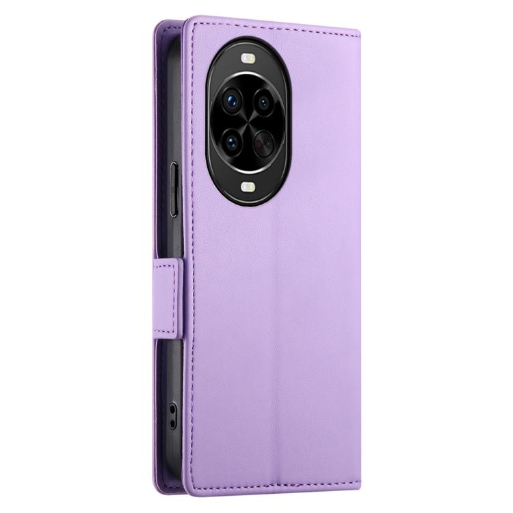 For Huawei nova 14 Pro Side Buckle Magnetic Frosted Leather Phone Case