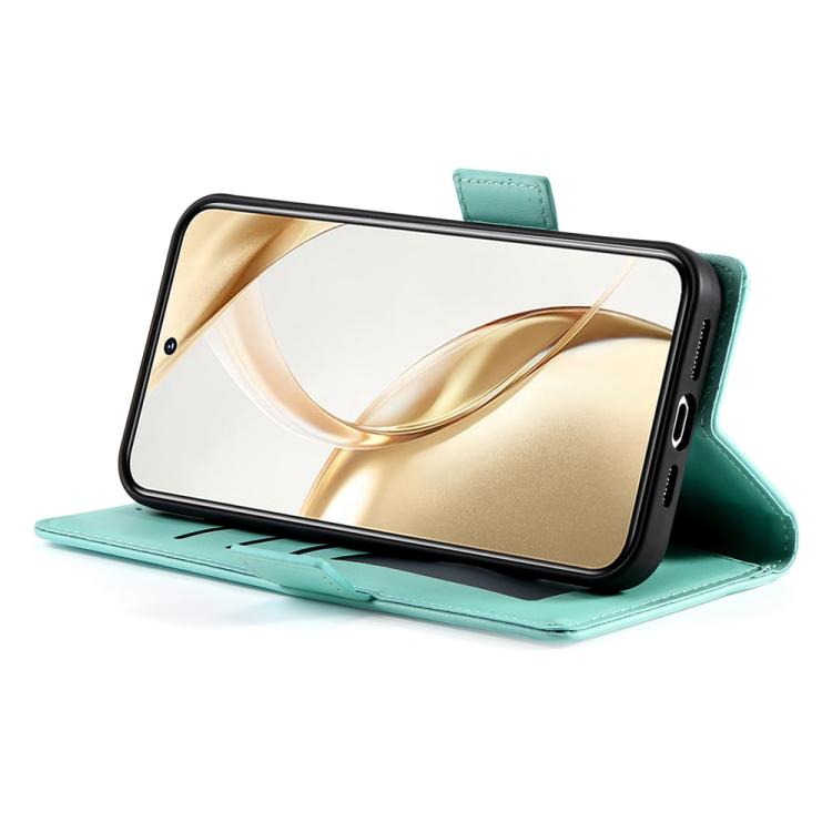 For Huawei nova 14 Side Buckle Magnetic Frosted Leather Phone Case