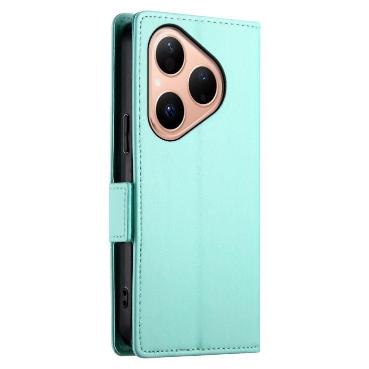 For Huawei Pura 80 5G Side Buckle Magnetic Frosted Leather Phone Case
