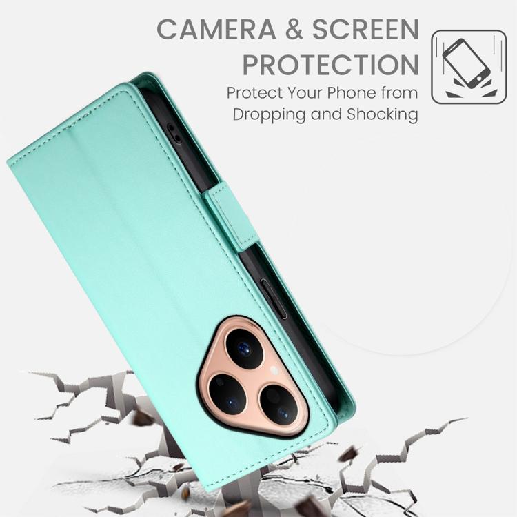 For Huawei Pura 80 5G Side Buckle Magnetic Frosted Leather Phone Case