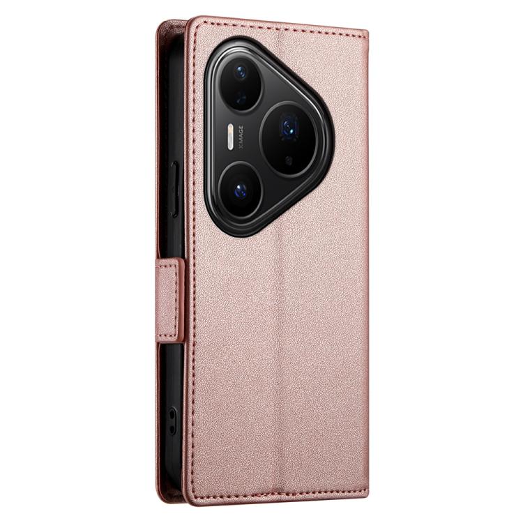 For Huawei Pura 80 Pro 5G / Pura 80 Pro+ 5G Side Buckle Magnetic Frosted Leather Phone Case