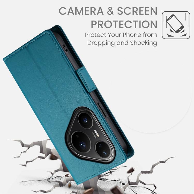 For Huawei Pura 80 Pro 5G / Pura 80 Pro+ 5G Side Buckle Magnetic Frosted Leather Phone Case