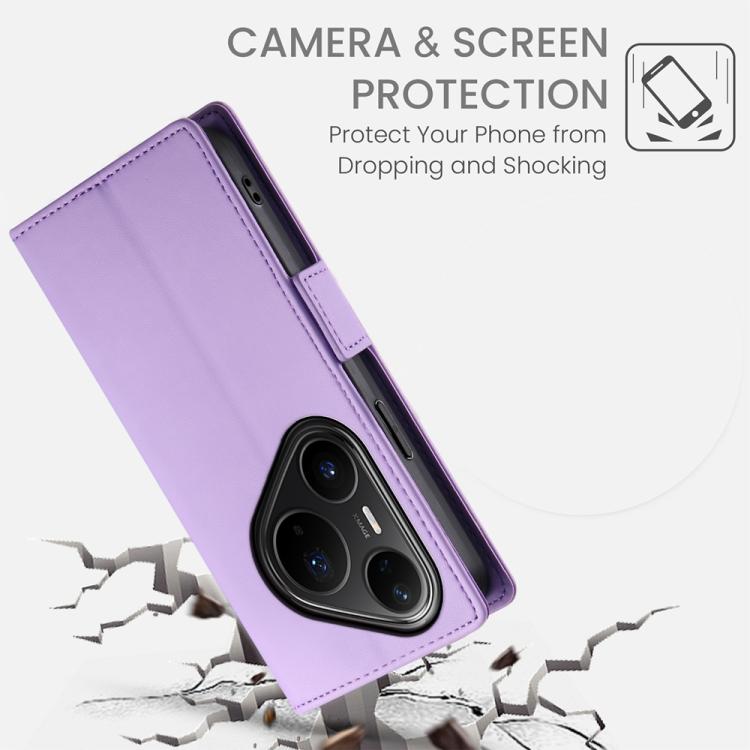 For Huawei Pura 80 Pro 5G / Pura 80 Pro+ 5G Side Buckle Magnetic Frosted Leather Phone Case