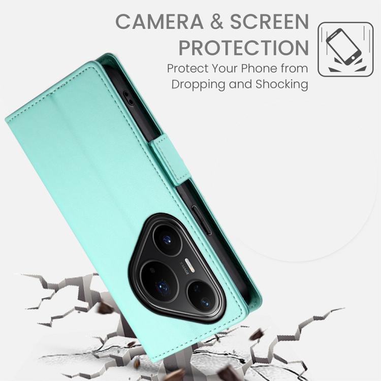 For Huawei Pura 80 Ultra 5G Side Buckle Magnetic Frosted Leather Phone Case