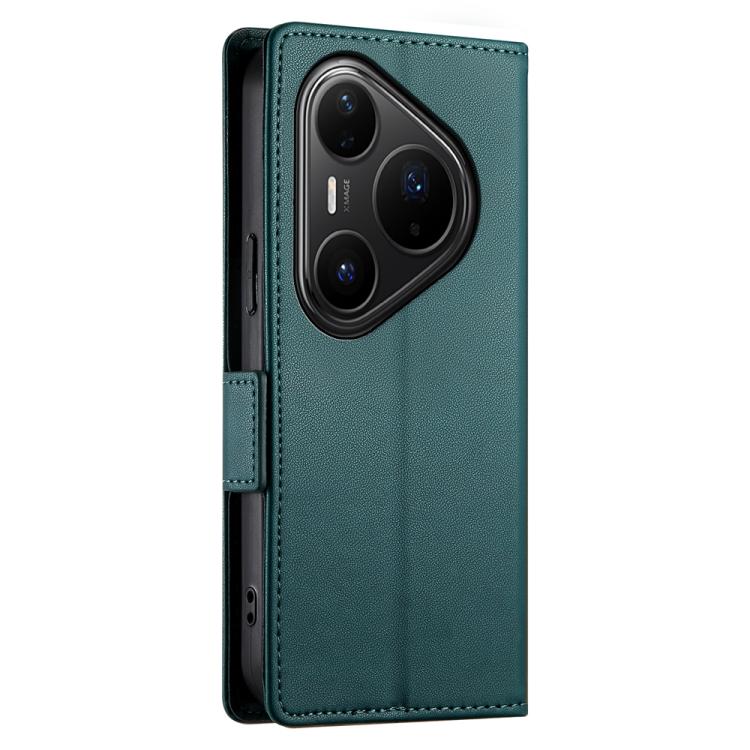 For Huawei Pura 80 Ultra 5G Side Buckle Magnetic Frosted Leather Phone Case