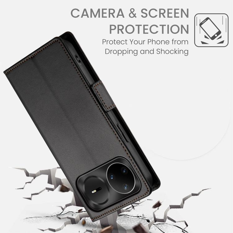 For Huawei nova 15 Pro / nova 15 Ultra Side Buckle Magnetic Frosted Leather Phone Case