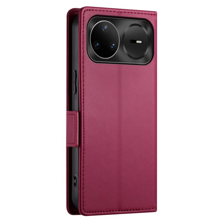 For Huawei nova 15 Pro / nova 15 Ultra Side Buckle Magnetic Frosted Leather Phone Case