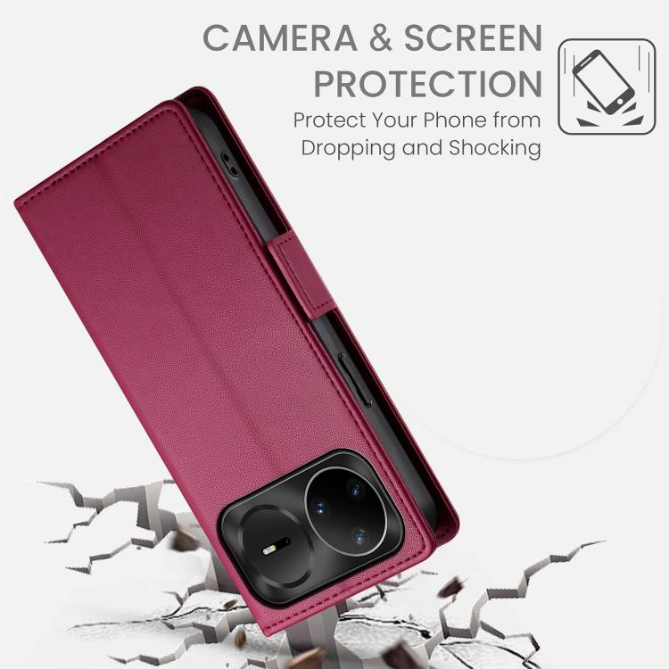 For Huawei nova 15 Pro / nova 15 Ultra Side Buckle Magnetic Frosted Leather Phone Case