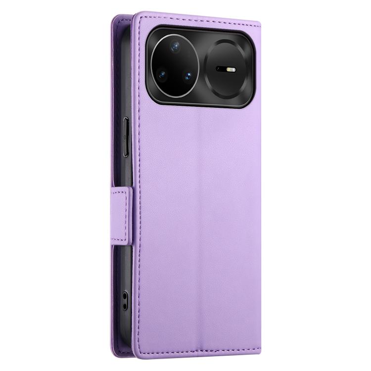 For Huawei nova 15 Pro / nova 15 Ultra Side Buckle Magnetic Frosted Leather Phone Case