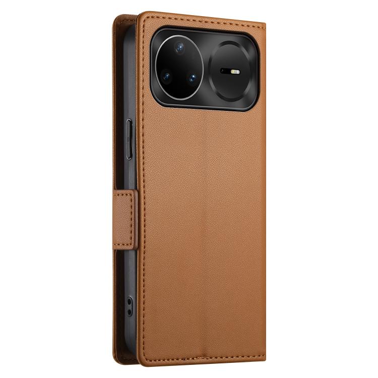 For Huawei nova 15 Pro / nova 15 Ultra Side Buckle Magnetic Frosted Leather Phone Case