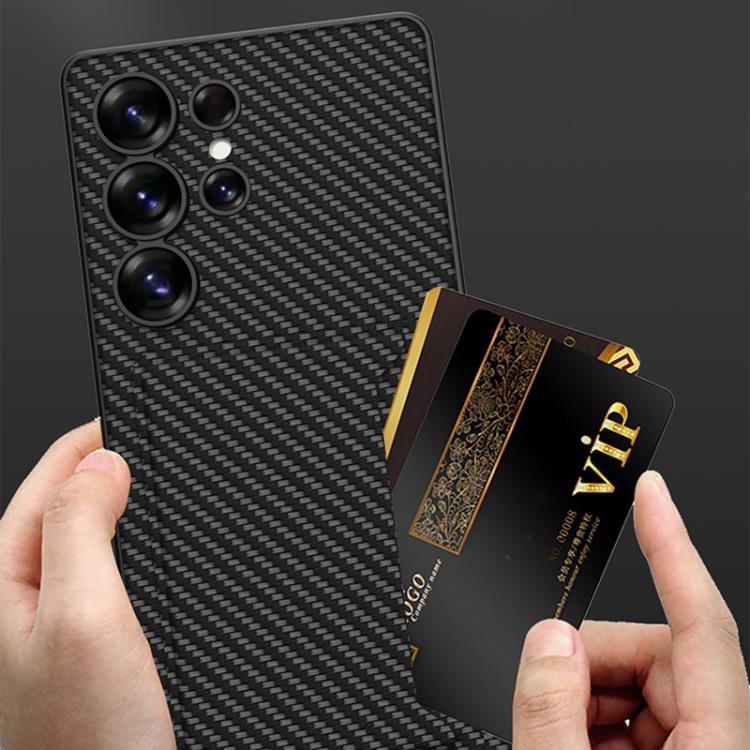 For Samsung Galaxy S25 Ultra 5G GKK Ultra-thin Leather Card Slots Phone Case With Magnetic Holder