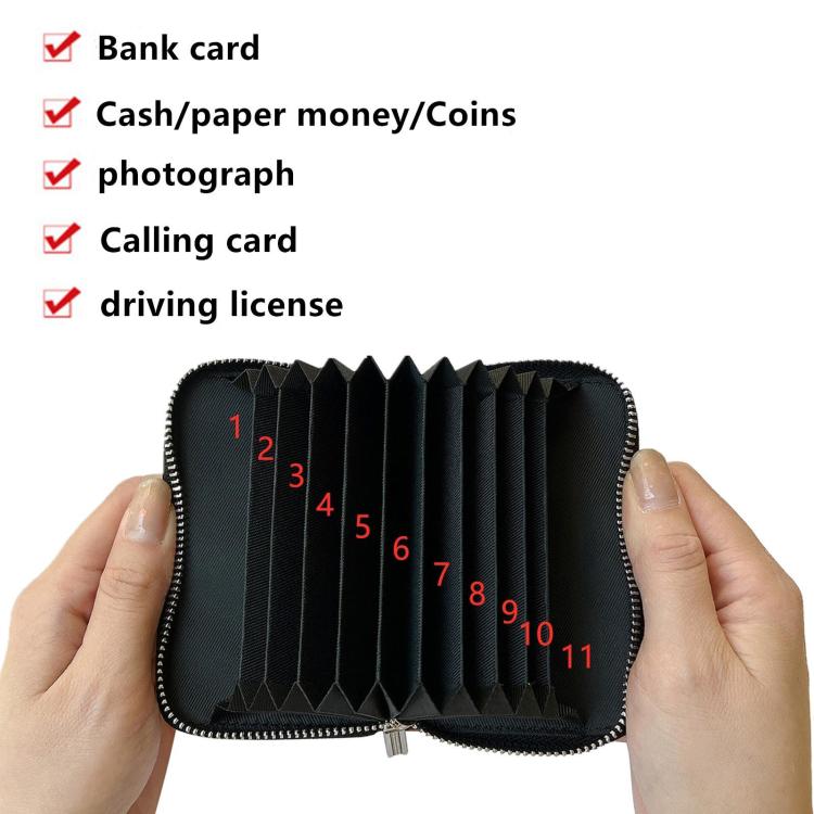 For Samsung Galaxy A36 5G Solid Color Zipper 11-Card Slots Bag Phone Case with Lanyard