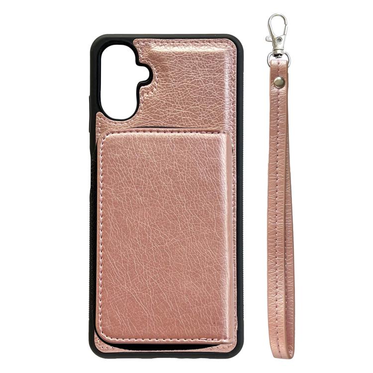 For Samsung Galaxy A36 5G Solid Color Zipper 11-Card Slots Bag Phone Case with Lanyard