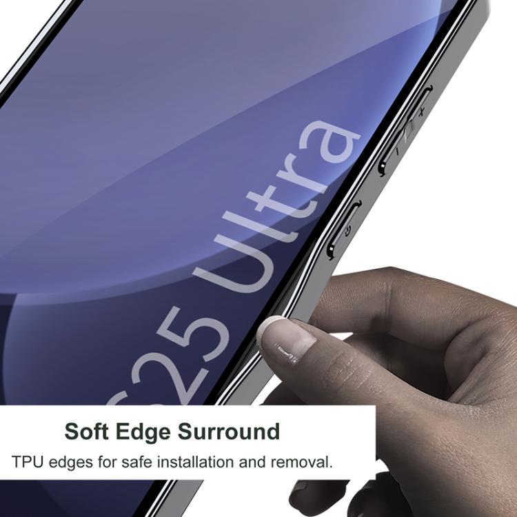 For Samsung Galaxy S25 Ultra 5G GKK Plating Leather Built-in MagSafe Frosted Phone Case