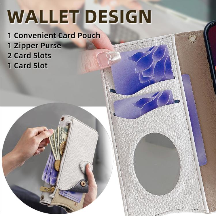 For Samsung Galaxy S26 Ultra 5G Crossbody Chain Fishtail Litchi Leather Phone Case