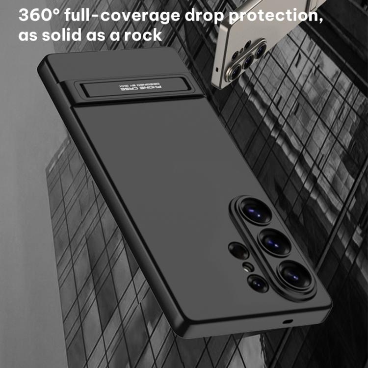 For Samsung Galaxy S26 Ultra 5G GKK Triumph Ultra-Thin Full Coverage Phone Case with Holder
