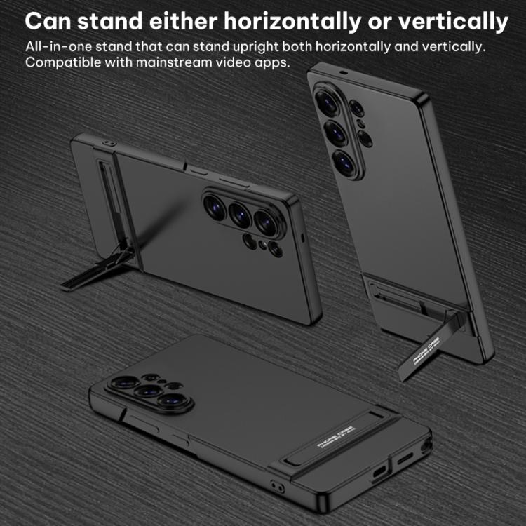 For Samsung Galaxy S26 Ultra 5G GKK Triumph Ultra-Thin Full Coverage Phone Case with Holder