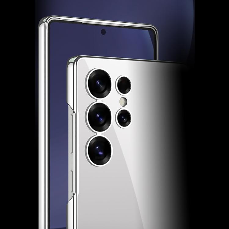 For Samsung Galaxy S25 Ultra 5G GKK Triumph Phantom Clear Full Coverage Phone Case with Holder