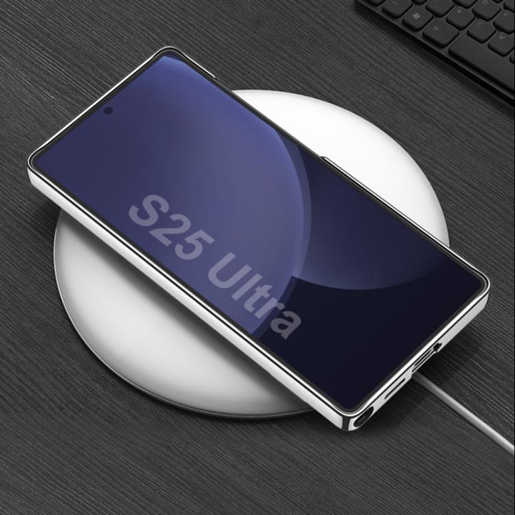 For Samsung Galaxy S25 Ultra 5G GKK Triumph Phantom Clear Full Coverage Phone Case with Holder