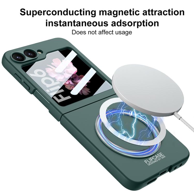 For Samsung Galaxy Z Flip6 / Flip7 FE GKK Ultra-thin MagSafe Full Coverage Phone Case