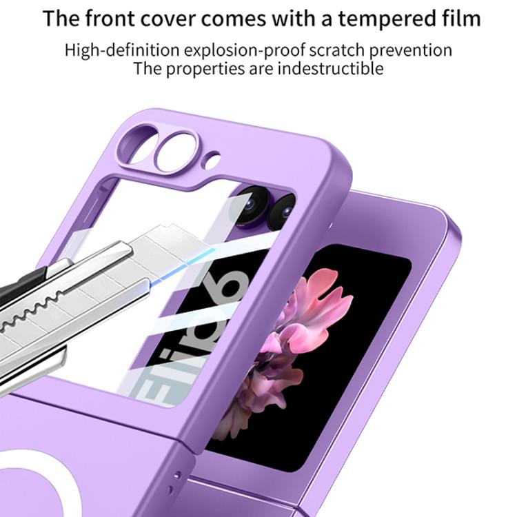 For Samsung Galaxy Z Flip6 / Flip7 FE GKK Ultra-thin MagSafe Full Coverage Phone Case
