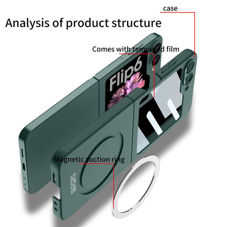 For Samsung Galaxy Z Flip6 / Flip7 FE GKK Ultra-thin MagSafe Full Coverage Phone Case