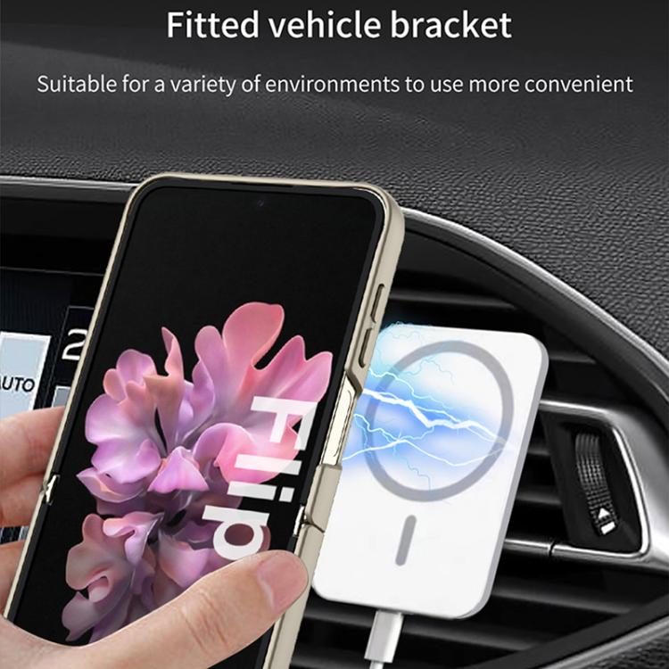 For Samsung Galaxy Z Flip6 / Flip7 FE GKK Ultra-thin MagSafe Full Coverage Phone Case
