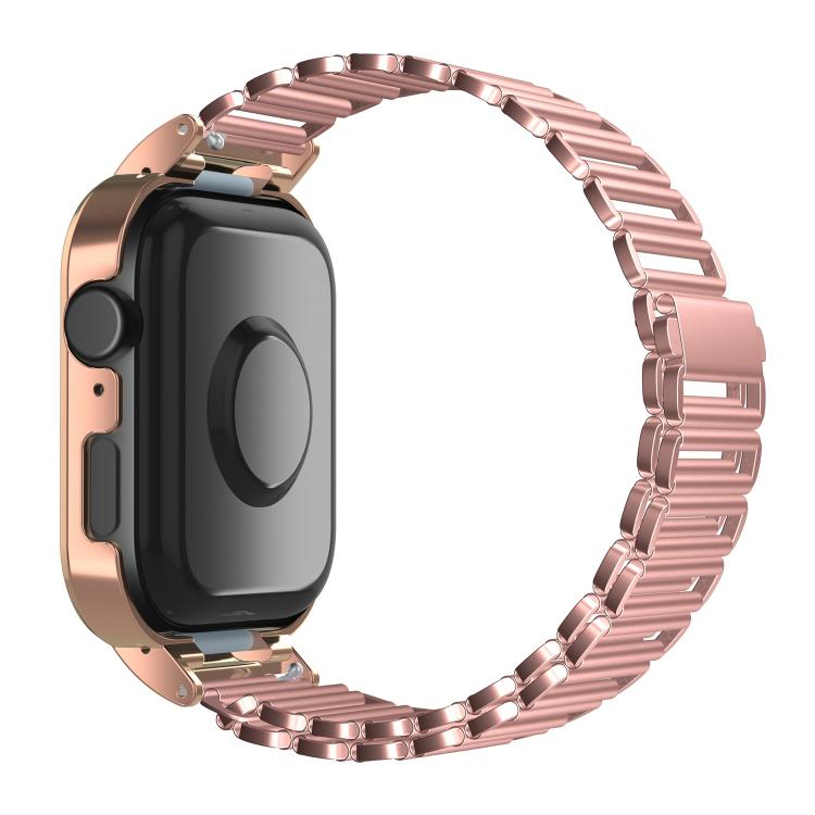 For Huawei Watch Fit3 Hollow Chain Metal Frame Watch Band