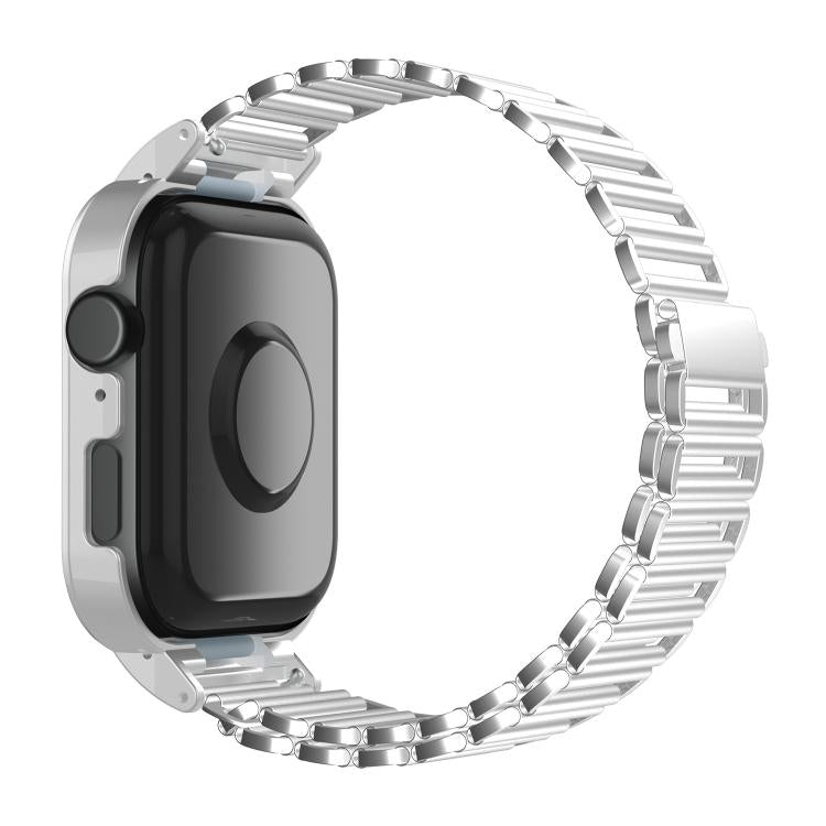 For Huawei Watch Fit3 Hollow Chain Metal Frame Watch Band