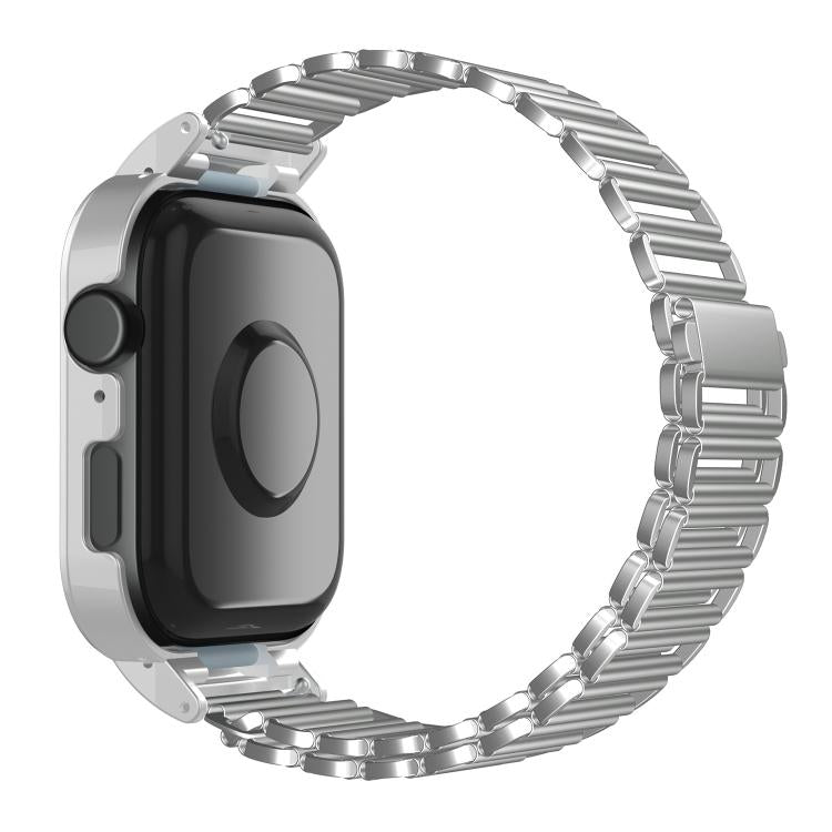For Huawei Watch Fit3 Hollow Chain Metal Frame Watch Band