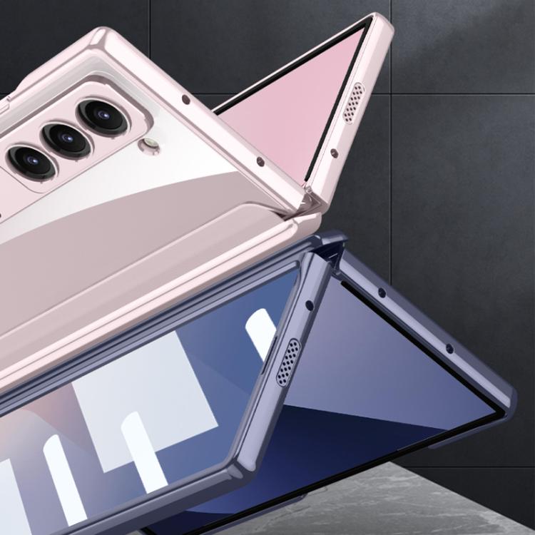 For Samsung Galaxy Z Fold6 GKK Integrated Magnetic Phantom Hinge Phone Case with Holder