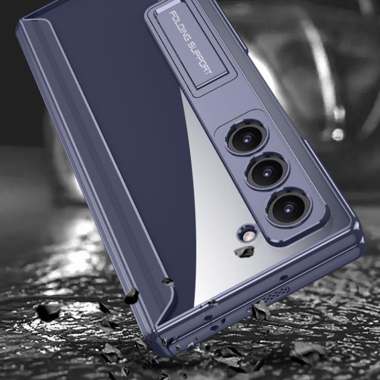 For Samsung Galaxy Z Fold6 GKK Integrated Magnetic Phantom Hinge Phone Case with Holder
