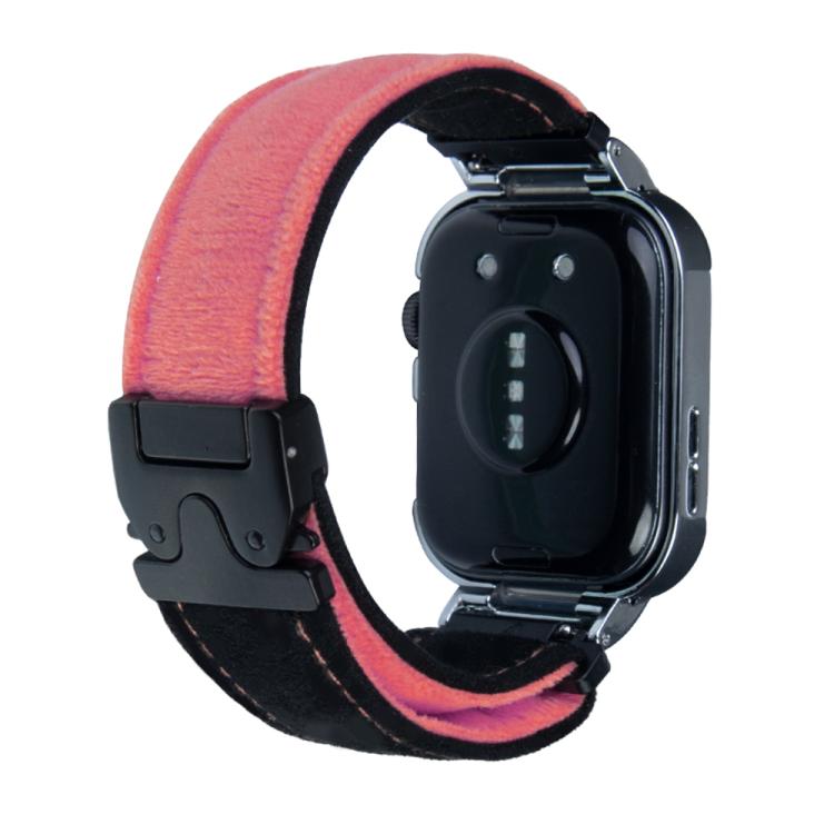For Huawei Watch Fit3 Brushed Metal Silver Frame Watch Band
