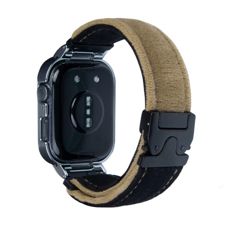 For Huawei Watch Fit3 Brushed Metal Silver Frame Watch Band