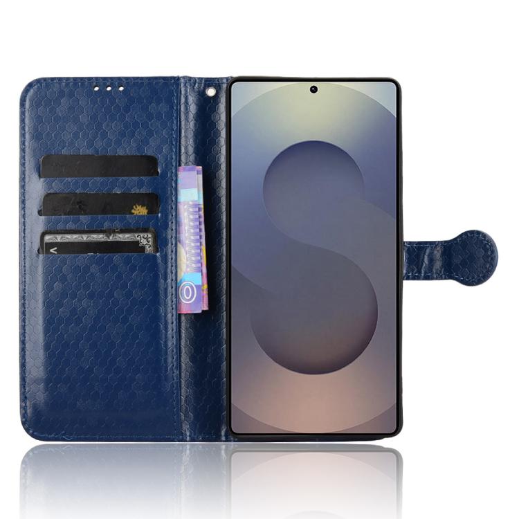 For Samsung Galaxy S25 Ultra 5G Honeycomb Dot Texture Leather Phone Case