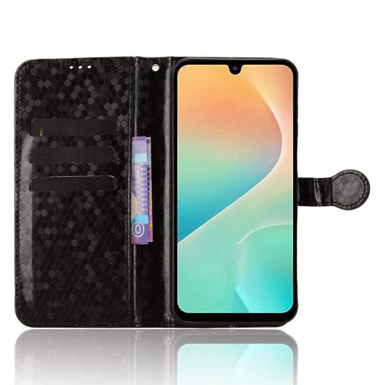 For Samsung Galaxy M36 5G Honeycomb Dot Texture Leather Phone Case