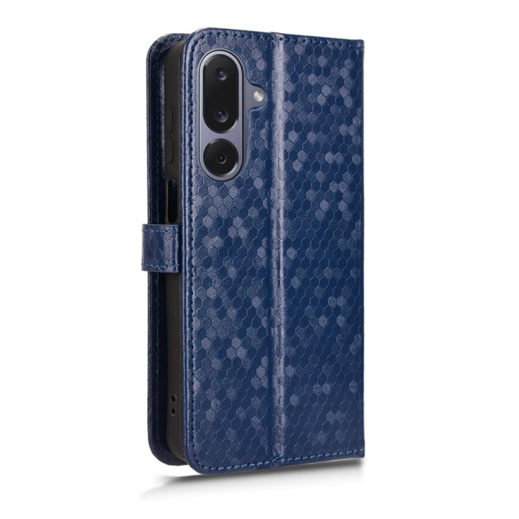 For Samsung Galaxy M36 5G Honeycomb Dot Texture Leather Phone Case