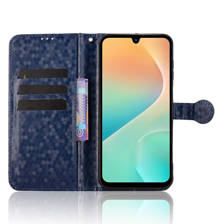 For Samsung Galaxy M36 5G Honeycomb Dot Texture Leather Phone Case