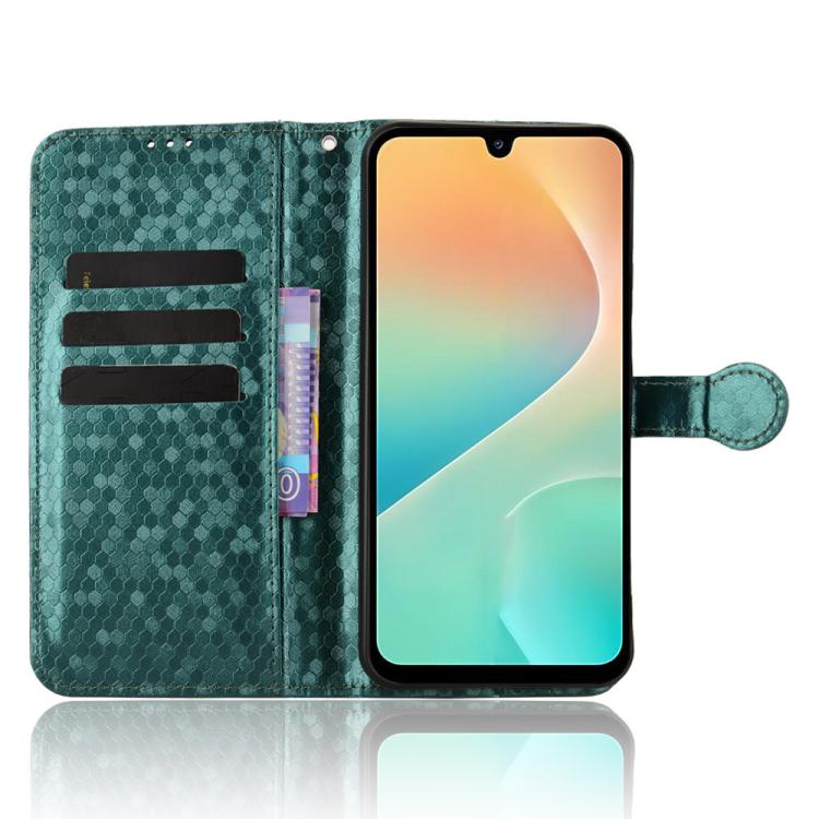 For Samsung Galaxy M36 5G Honeycomb Dot Texture Leather Phone Case