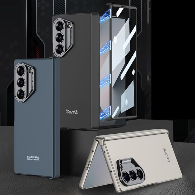 For Samsung Galaxy Z Fold6 GKK Integrated Magnetic Folding Hinge All-inclusive Explorer Phone Case