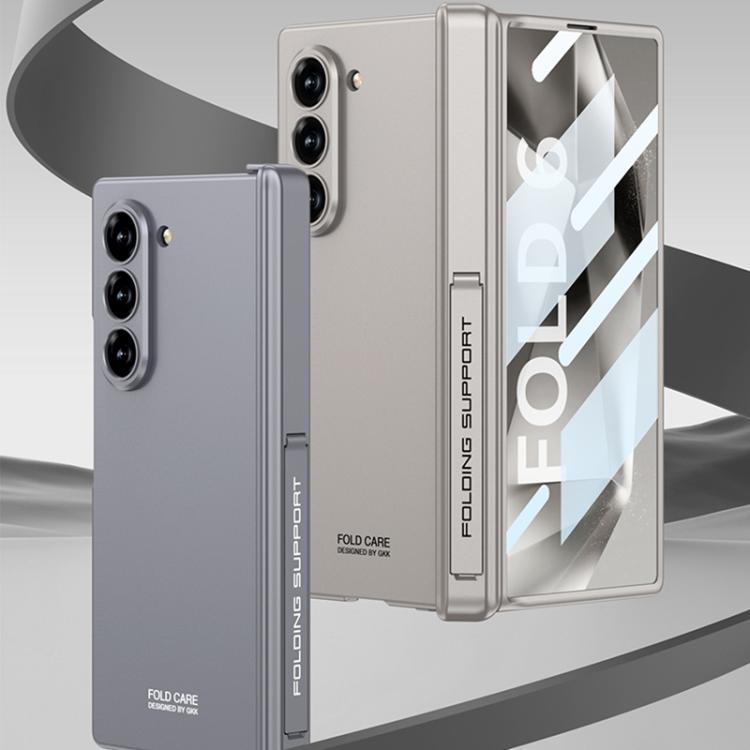 For Samsung Galaxy Z Fold6 GKK Integrated Magnetic Folding Hinge All-inclusive Phone Case