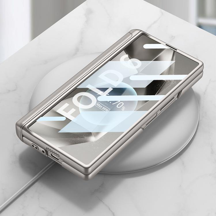 For Samsung Galaxy Z Fold6 GKK Integrated Magnetic Armor Flip Phone Case With Pen Box
