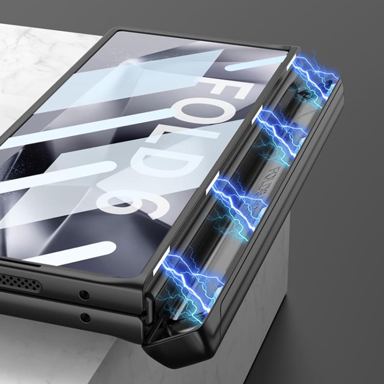 For Samsung Galaxy Z Fold6 GKK Integrated Magnetic Armor Flip Phone Case With Pen Box