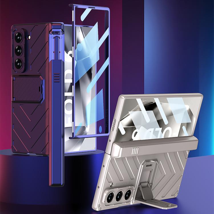 For Samsung Galaxy Z Fold6 GKK Integrated Magnetic Armor Flip Phone Case With Pen Box