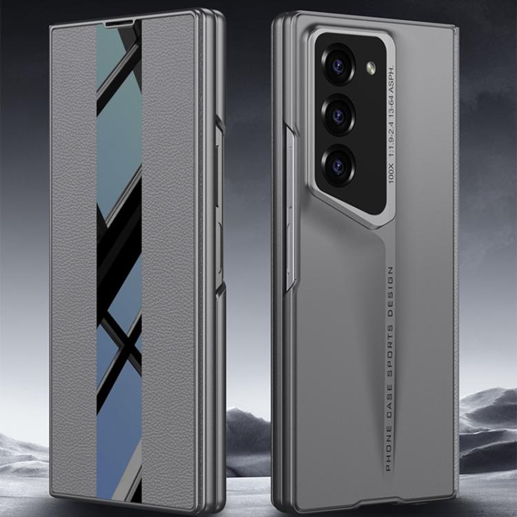 For Samsung Galaxy Z Fold6 GKK Integrated Blade Flip PU Phone Case